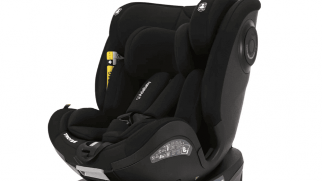 Silla de coche TROYA 360 Negro i-Size: seguridad, confort y tranquilidad para tu bebé