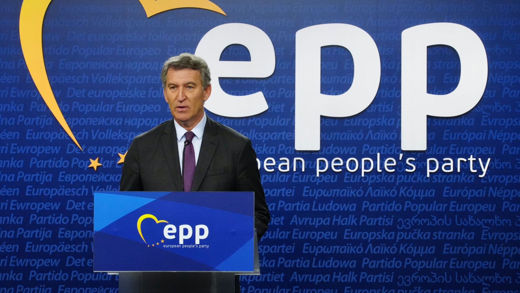 Alberto Núñez Feijóo, presidente del PP. (PP)