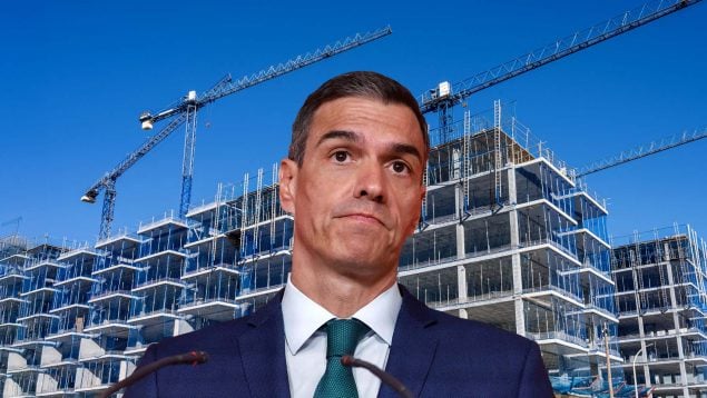 Pedro Sánchez, presidente del Gobierno, parados en la construcción, crisis de vivienda