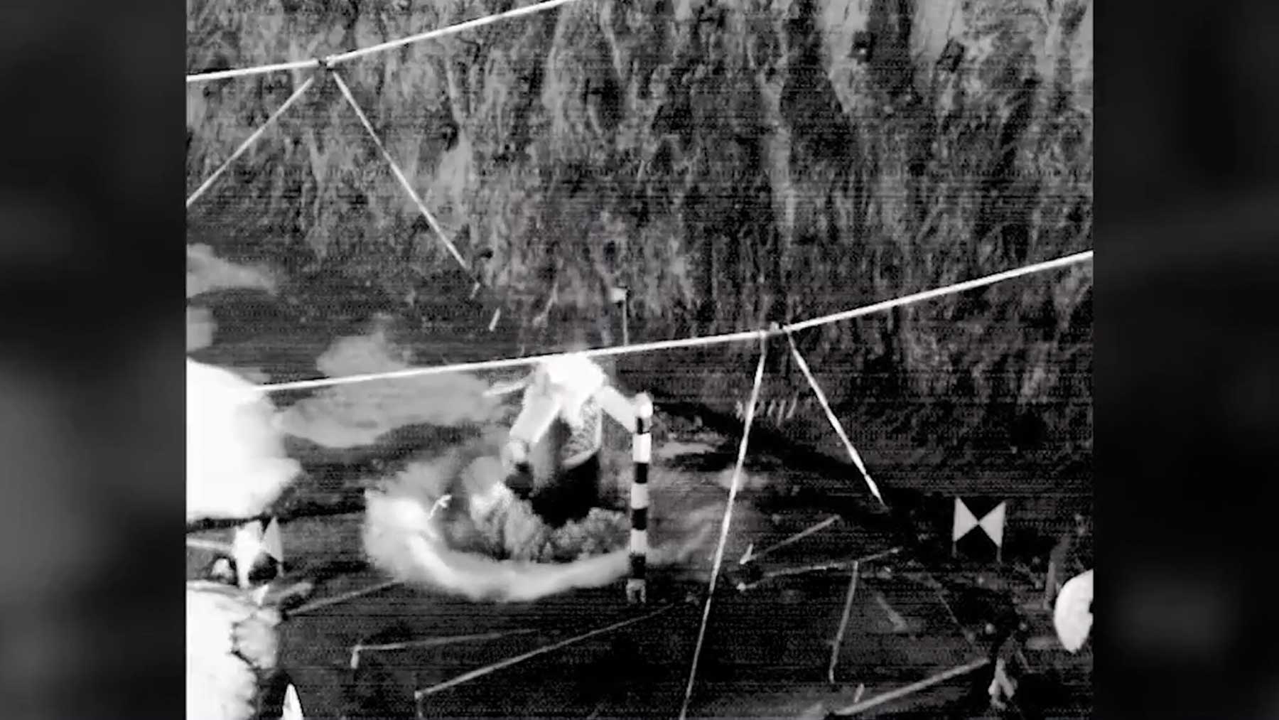 Vídeo del Pentágono de las bombas antibúnker.