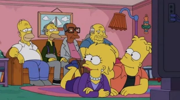 Lisa y Bart se reconcilian. (Disney+)