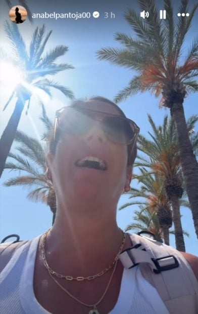 Anabel Pantoja anuncia que estará en Mallorca para acudir a la boda de unos amigos (Instagram).