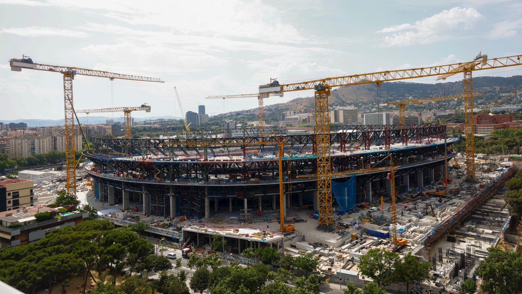 El Camp Nou, hace unos días. (EFE)