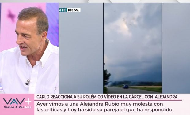 Alessandro Lequio en 'Vamos a ver'. (Mediaset)