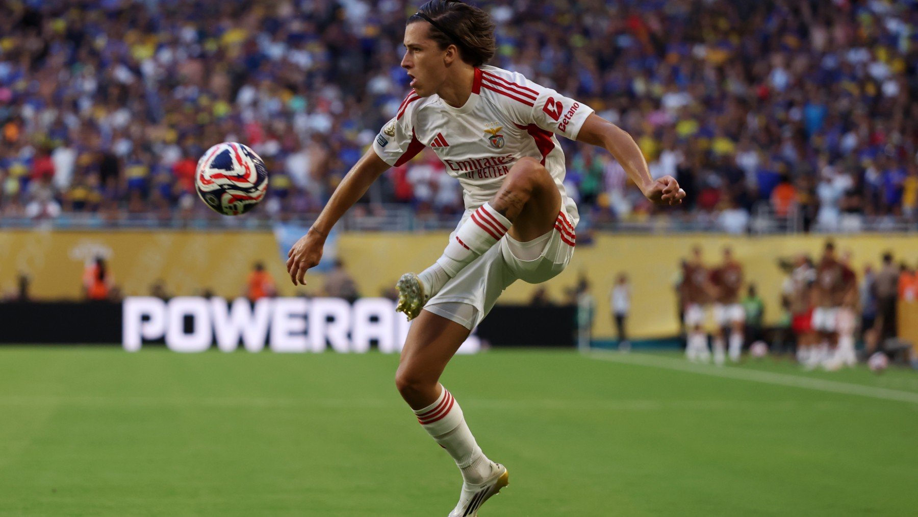 Álvaro Carreras, en el Mundial de Clubes 2025.