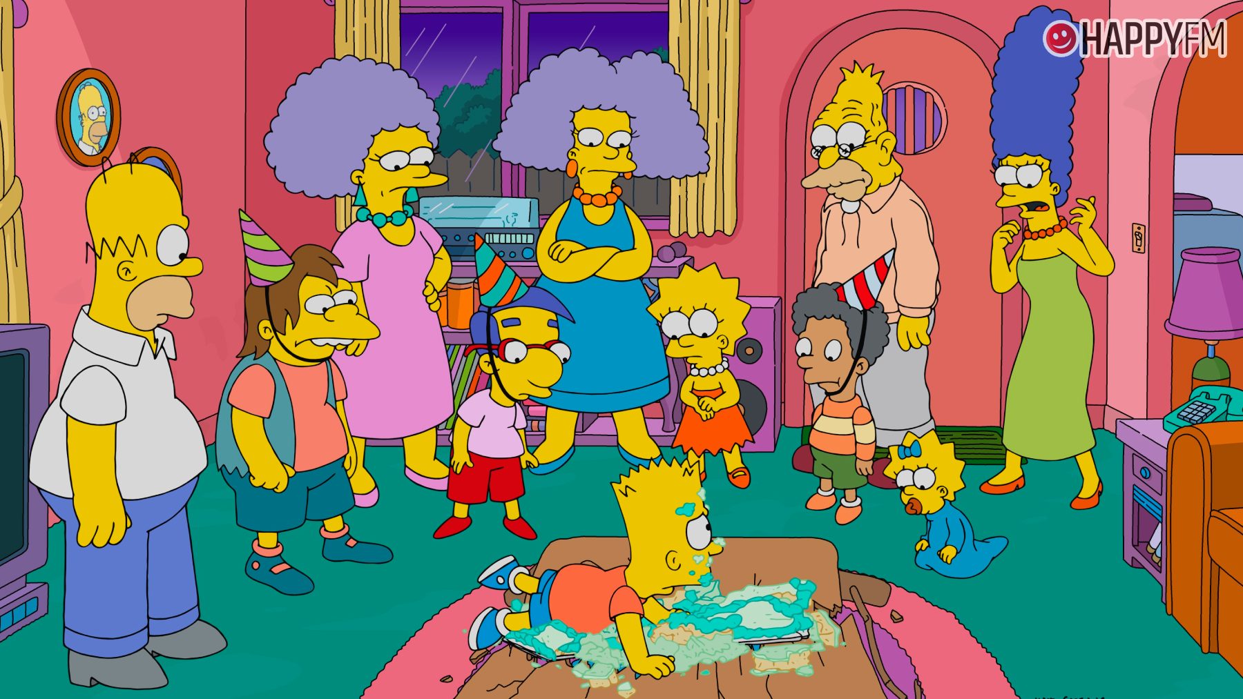Escena de la nueva temporada de Los Simpson. (Disney+)