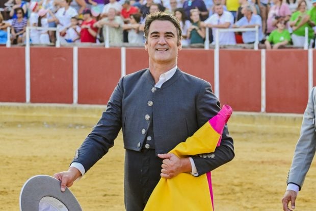 Jesulín de Ubrique en un festival en Mozoncillo. (Foto: Gtres)