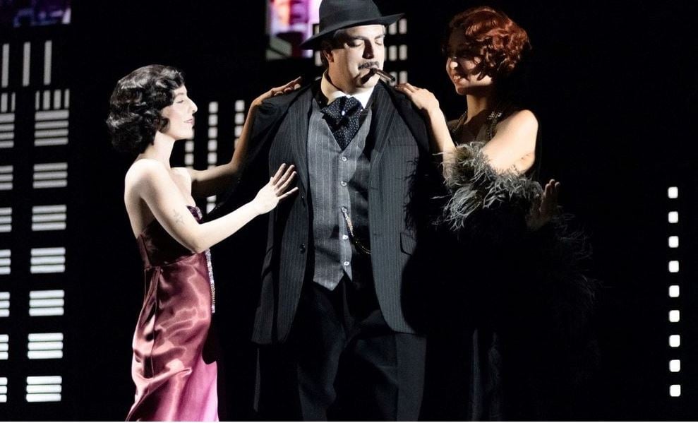 Un momento de la ópera ‘Don Pasquale’, representada en el Teatro Principal de Palma.