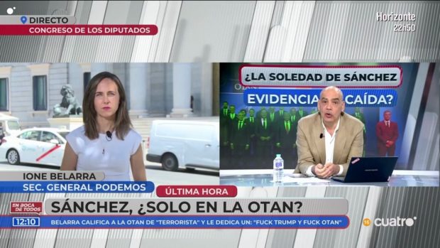 Ione Belarra habla en directo con Nacho Abad.
