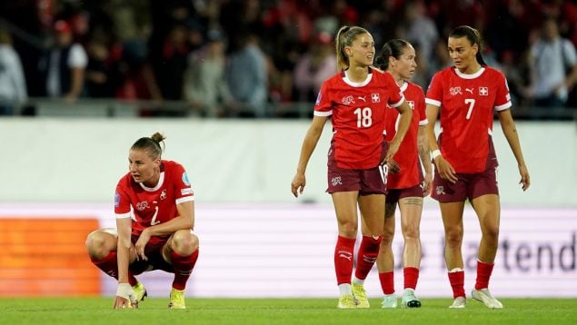 selección Suiza fútbol femenino