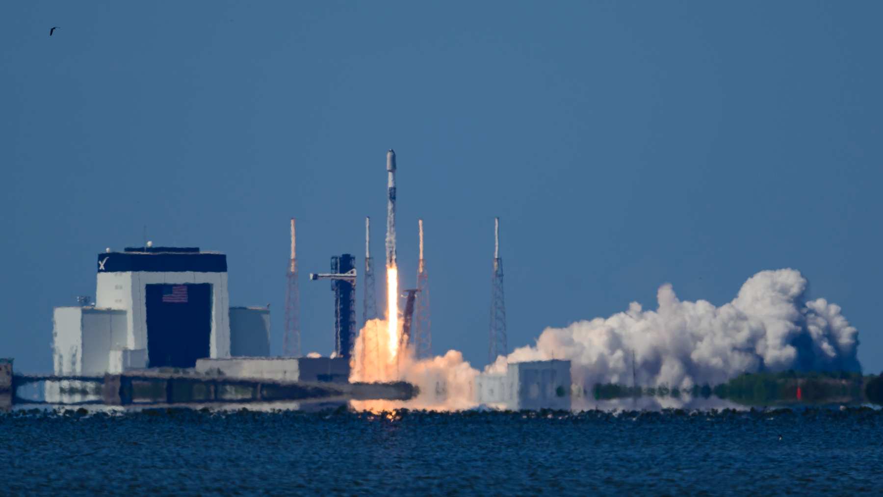 Despegue de un cohete de SpaceX. (Foto: DPA).