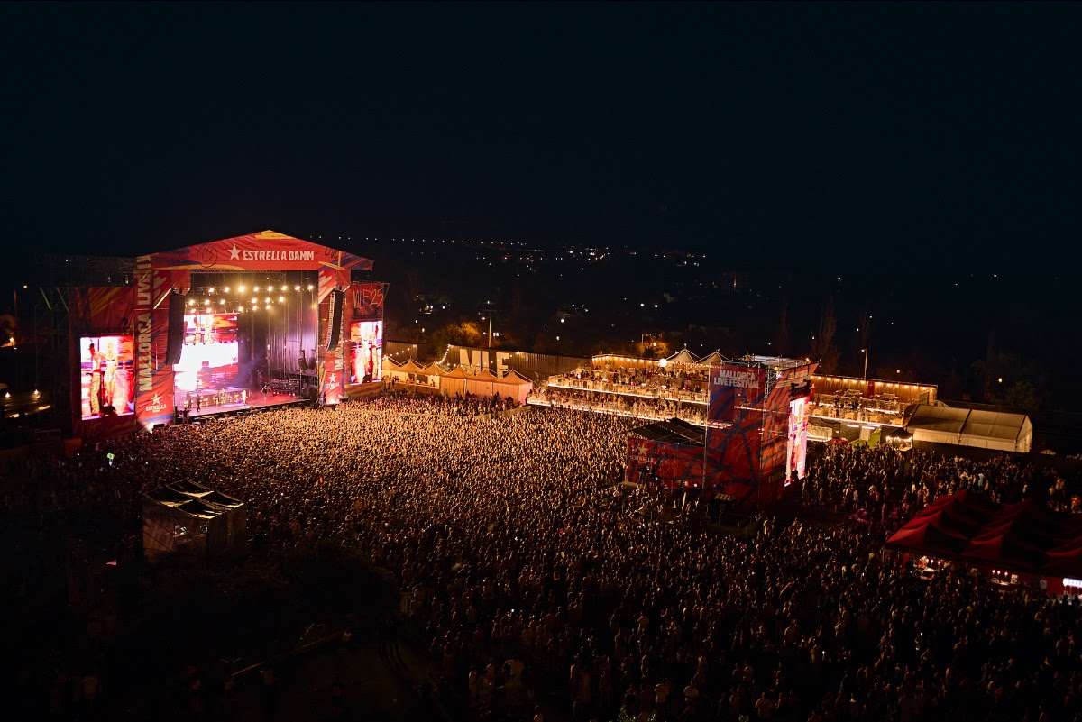Un momento de la pasada edición del Mallorca Live Festival.