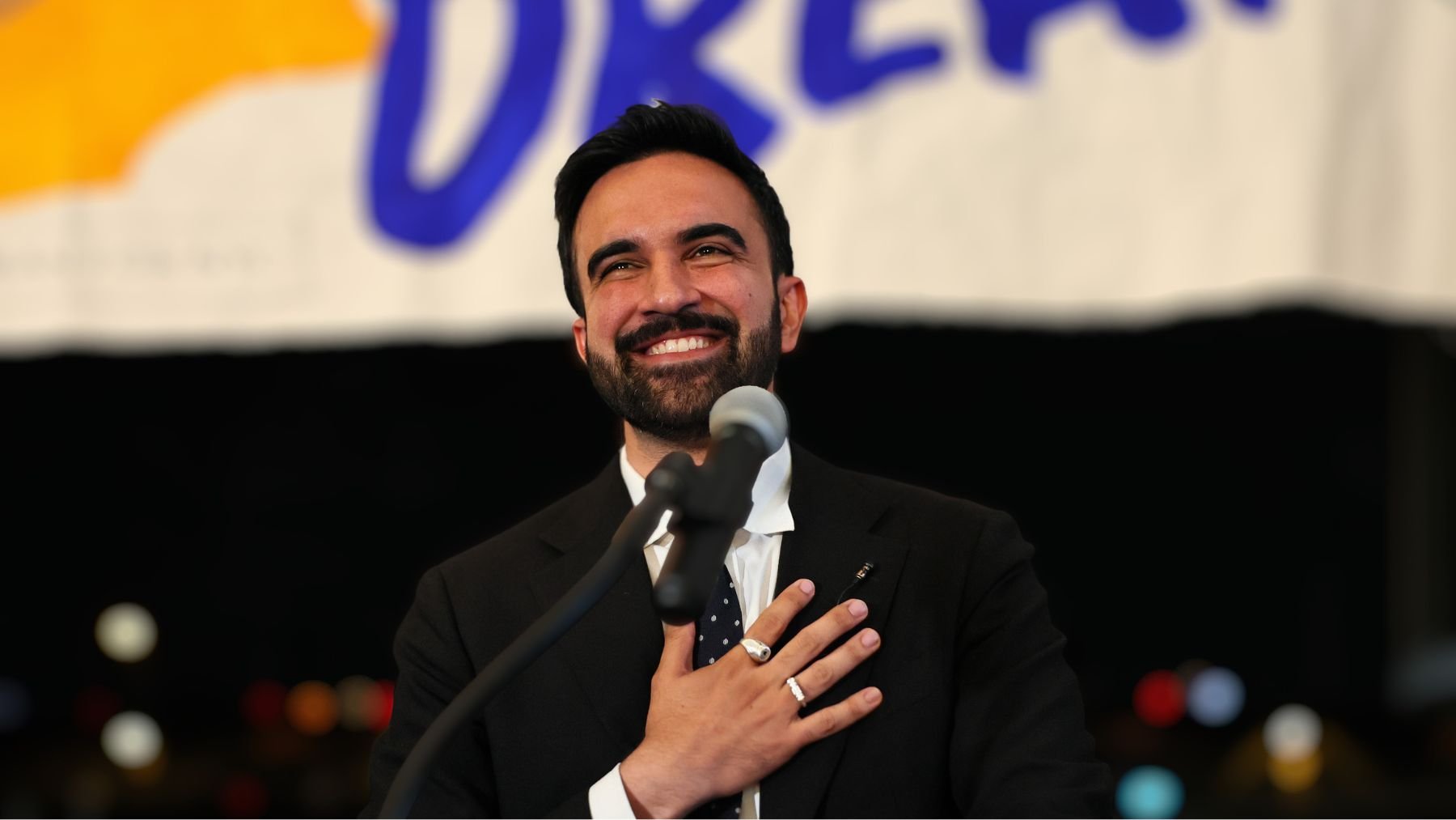 Zohran Mamdani, candidato a la alcaldía de Nueva York. (Getty)