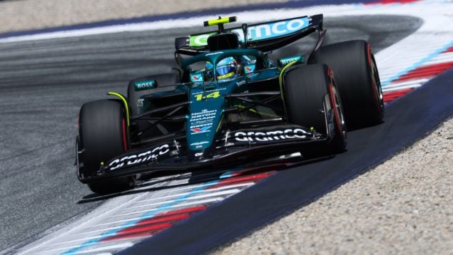 Alonso, GP Austria, parrilla, salida