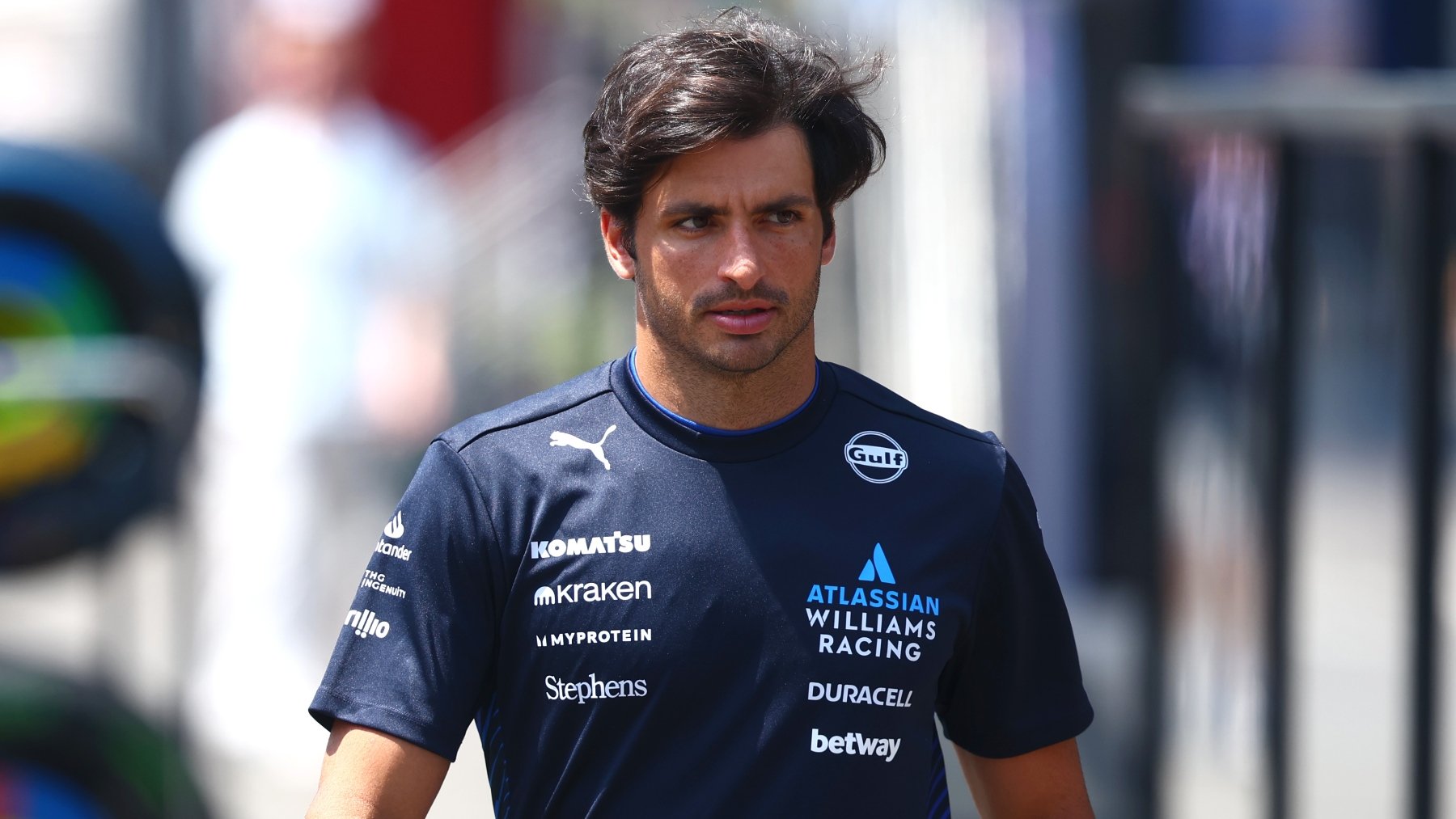 Carlos Sainz en Austria. (Getty)