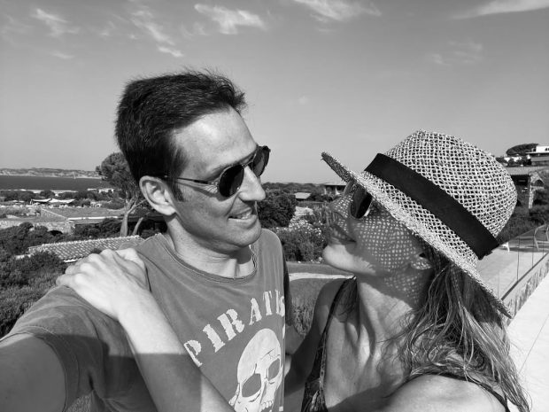 Emma García y su marido Aitor (Instagram).