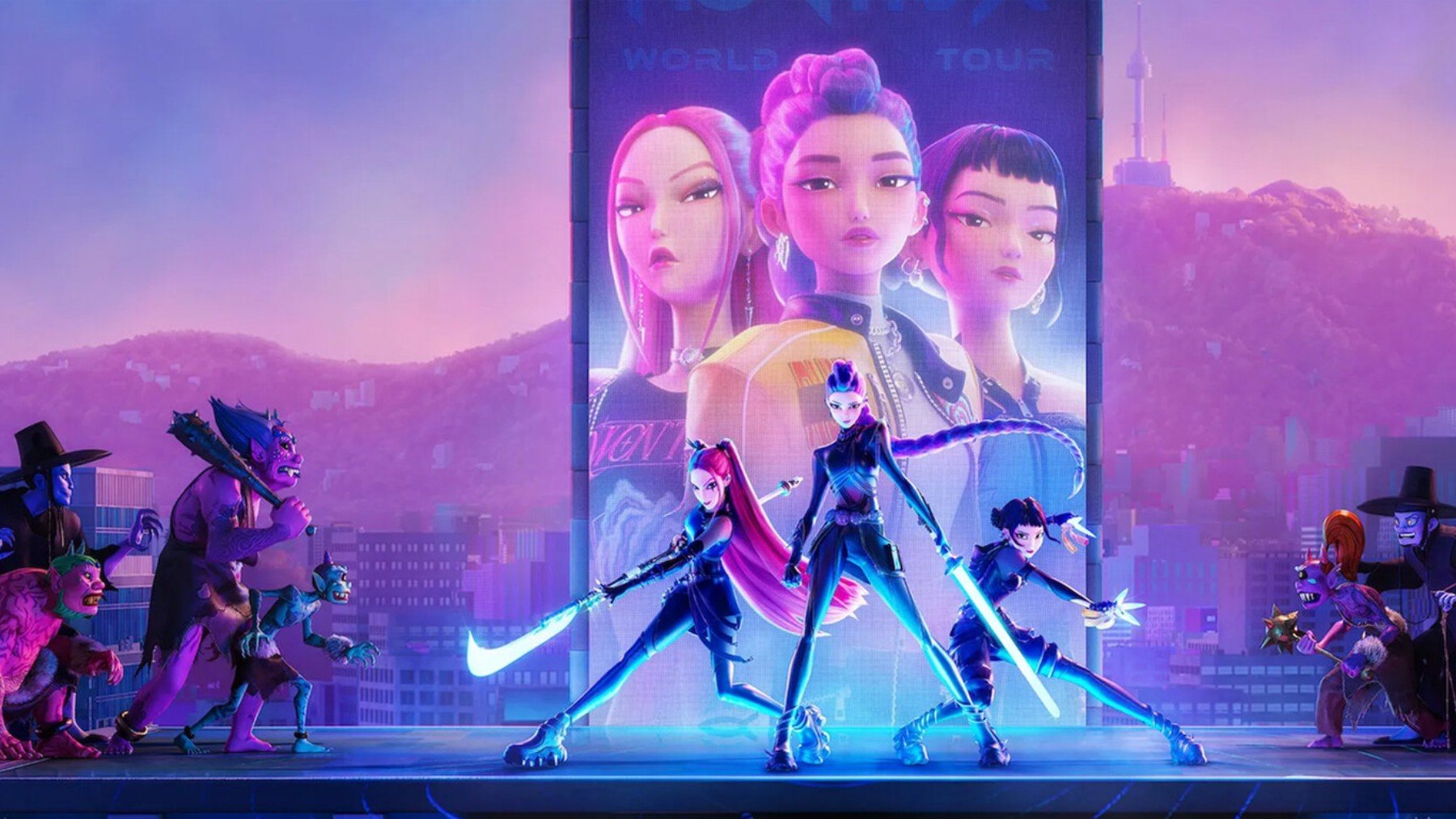 ‘Las guerreras del k-pop’ (Netflix).