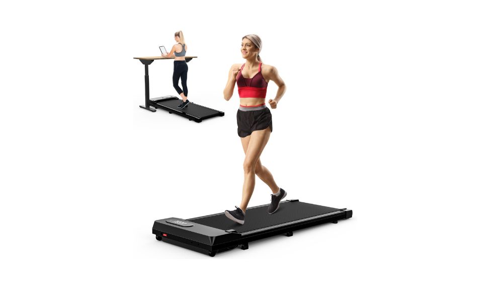 HomeFitnessCode cinta eléctrica 2 en 1 plegable