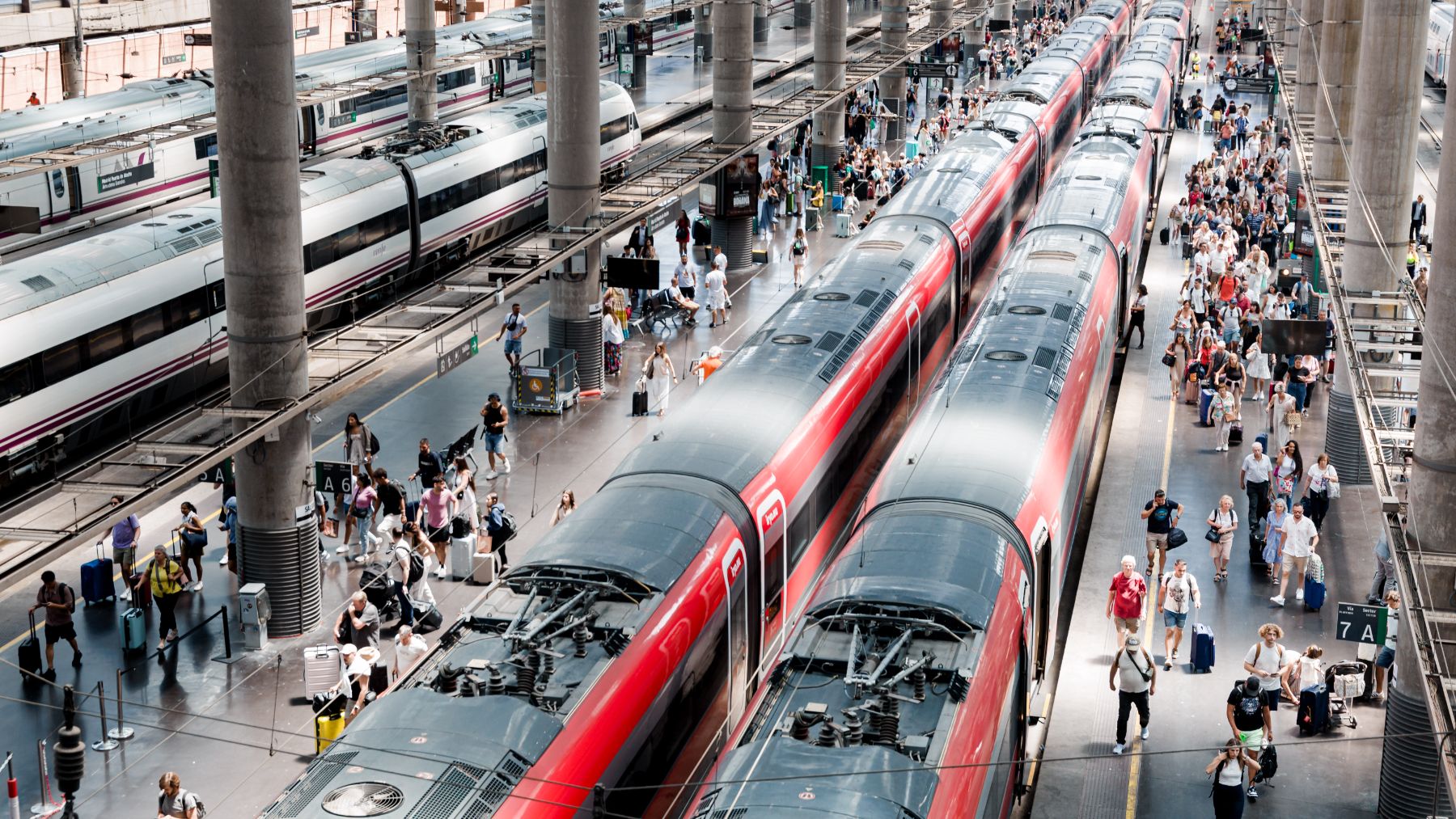 La estación de Atocha en Madrid. (Ep)