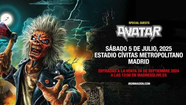 Concierto Iron Maiden Madrid 2025