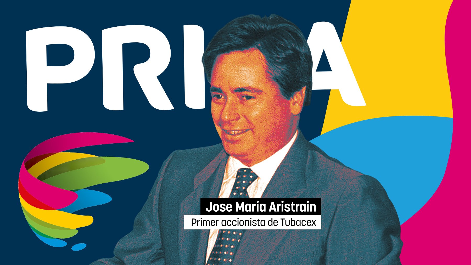 José María Aristrain, primer accionista de Tubacex.