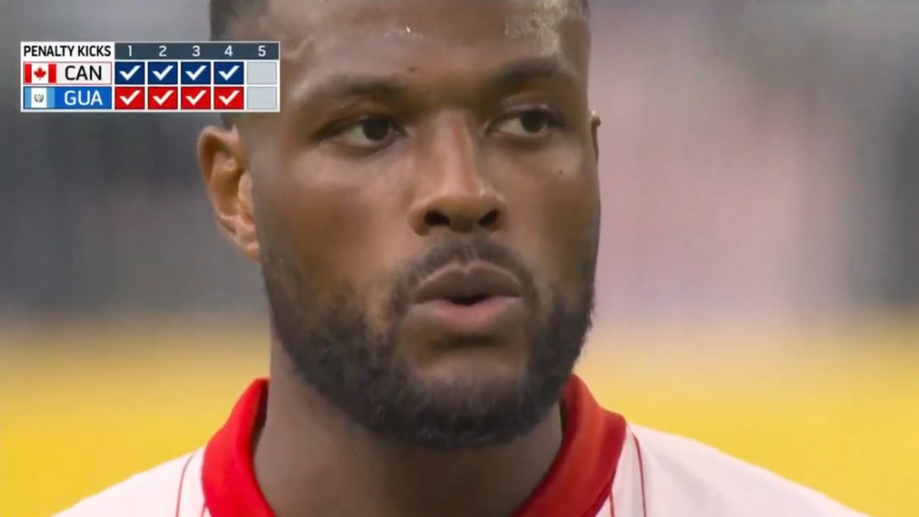 Larin, instantes antes de su lanzamiento.