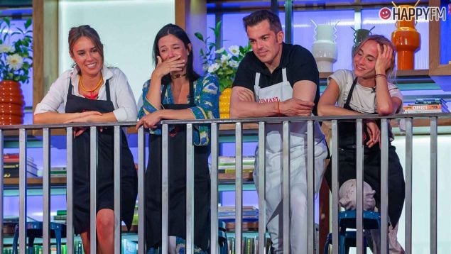 Los cuatro finalistas de MasterChef 13 (RTVE).