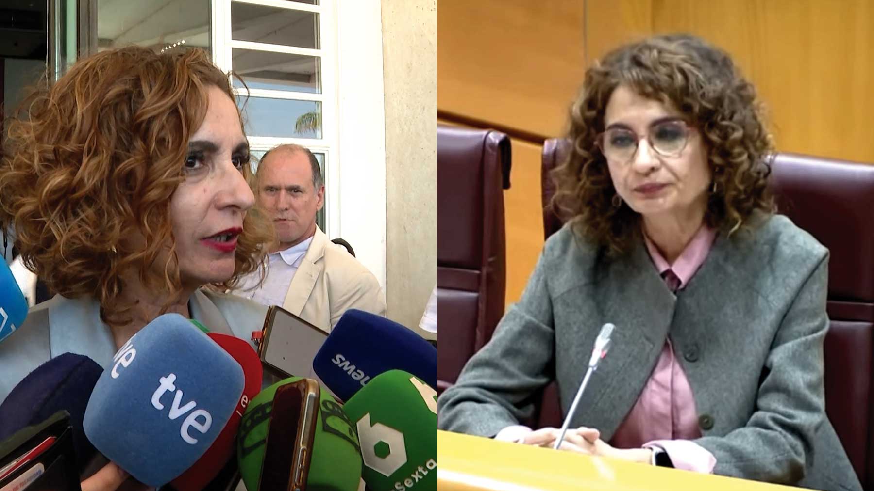 María Jesús Montero, secretaria general del PSOE de Andalucía.