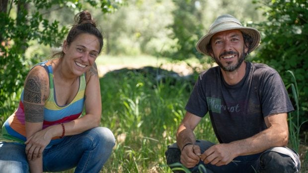 Sara y Dámaso agroecología