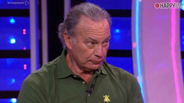 Bertín Osborne en el plató de Tu cara me suena (Atresmedia).