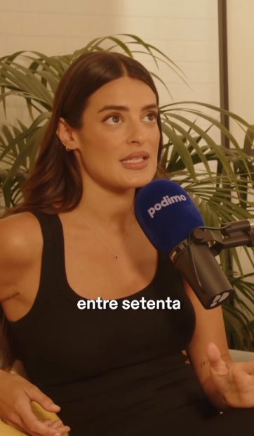 Susana Molina en el pódcast de Nagore Robles. (Instagram)