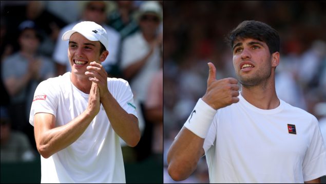 Alcaraz Tarvet Wimbledon