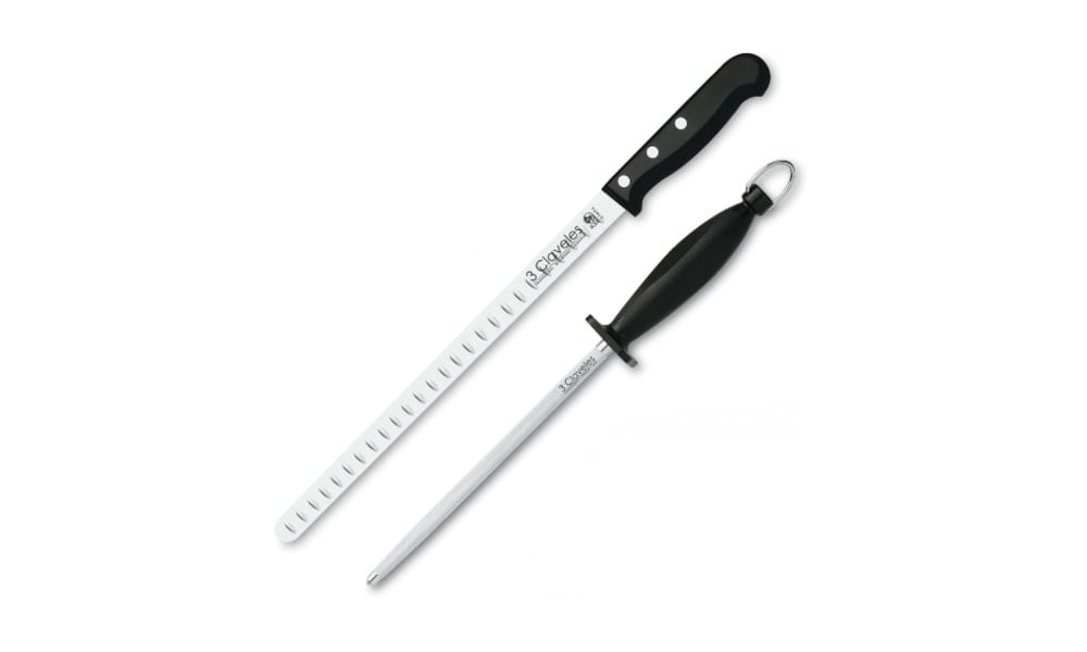 cuchillo jamonero 3 claveles