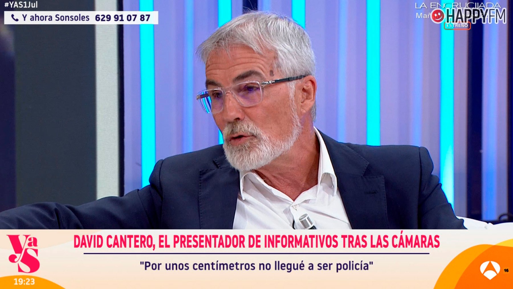David Cantero, invitado de Y ahora Sonsoles. (Atresmedia)