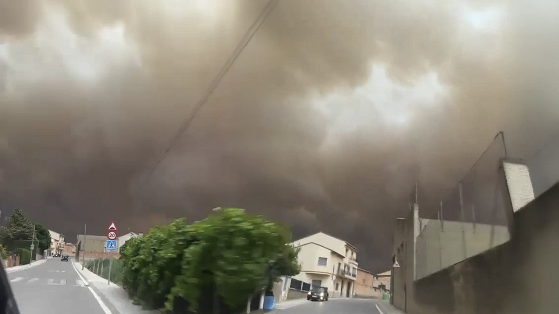 Incendio en Lérida.