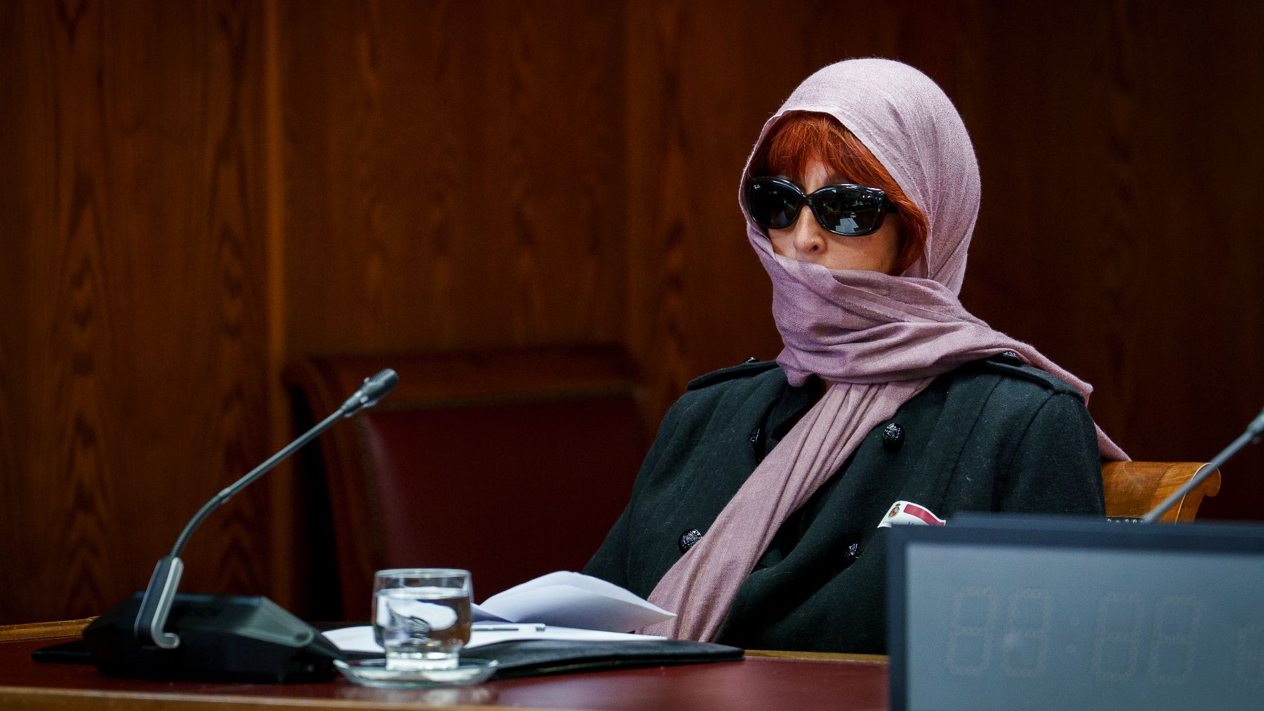 Patricia Uriz, ex pareja de Koldo García, en el Senado. (EP)