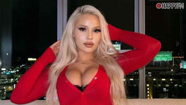 La actriz Kylie Page en una de sus imágenes en redes sociales (Instagram).