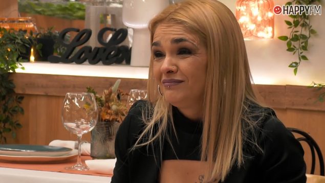 Mónica en First Dates. (Mediaset)