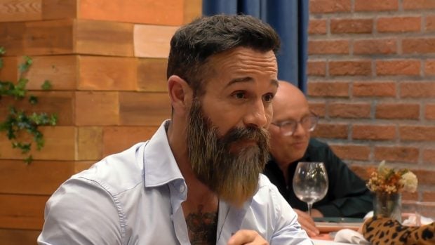 Rafa en First Dates. (Mediaset)