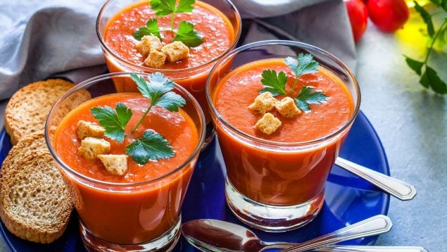 Gazpacho casero