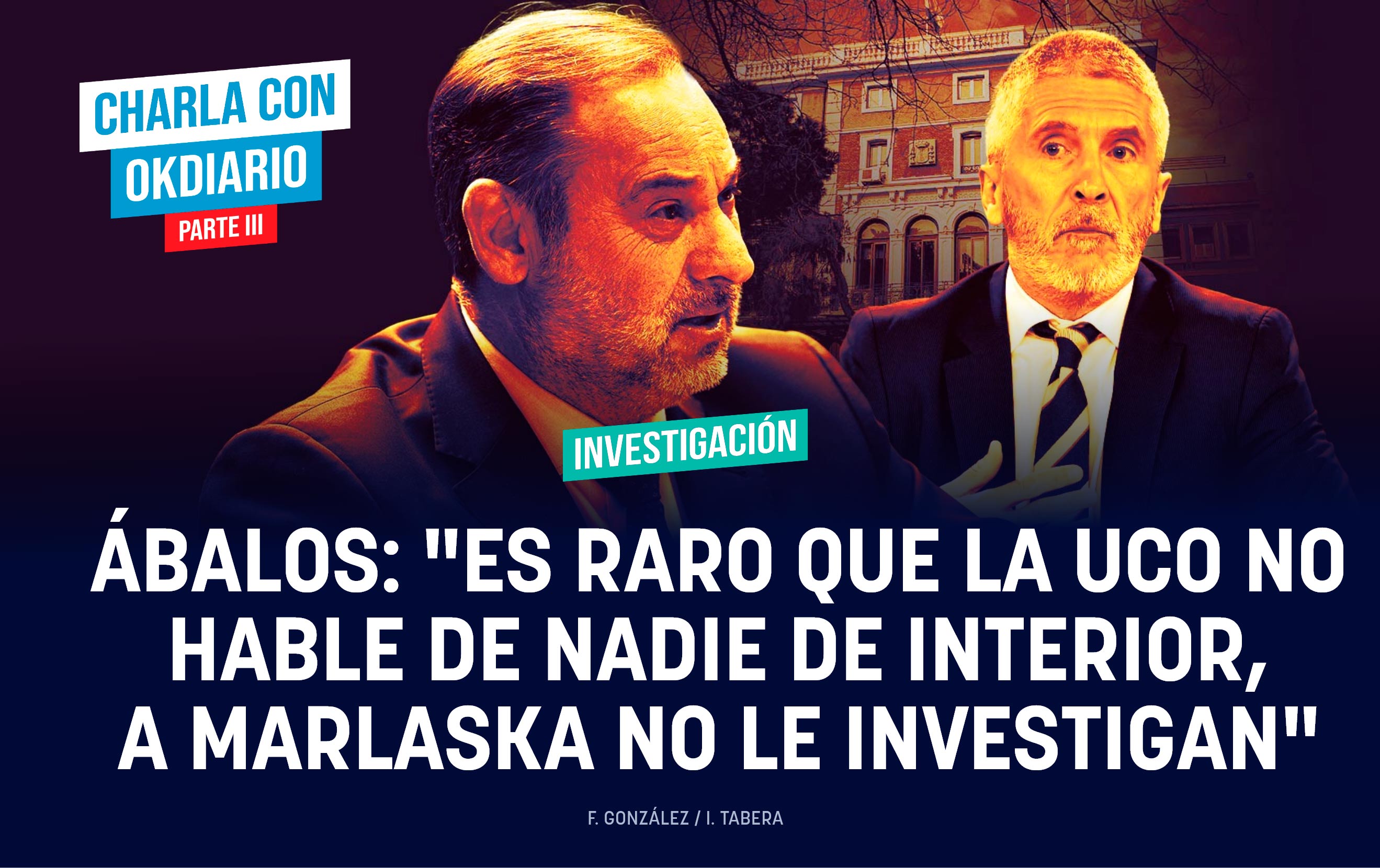 Ábalos: Es raro que la UCO no hable de nadie de Interior, a Marlaska no le investigan