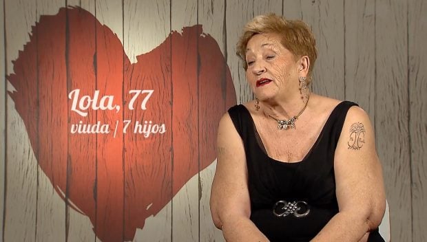 Lola, participante de 'First Dates'. (Mediaset)