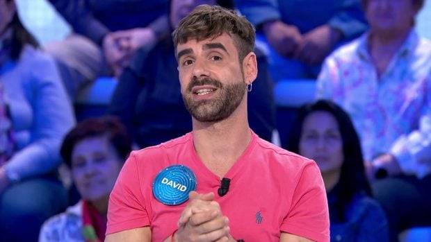 David Carrillo en el plató de Pasapalabra (Atresmedia).