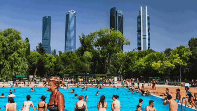 Piscina municipal Madrid