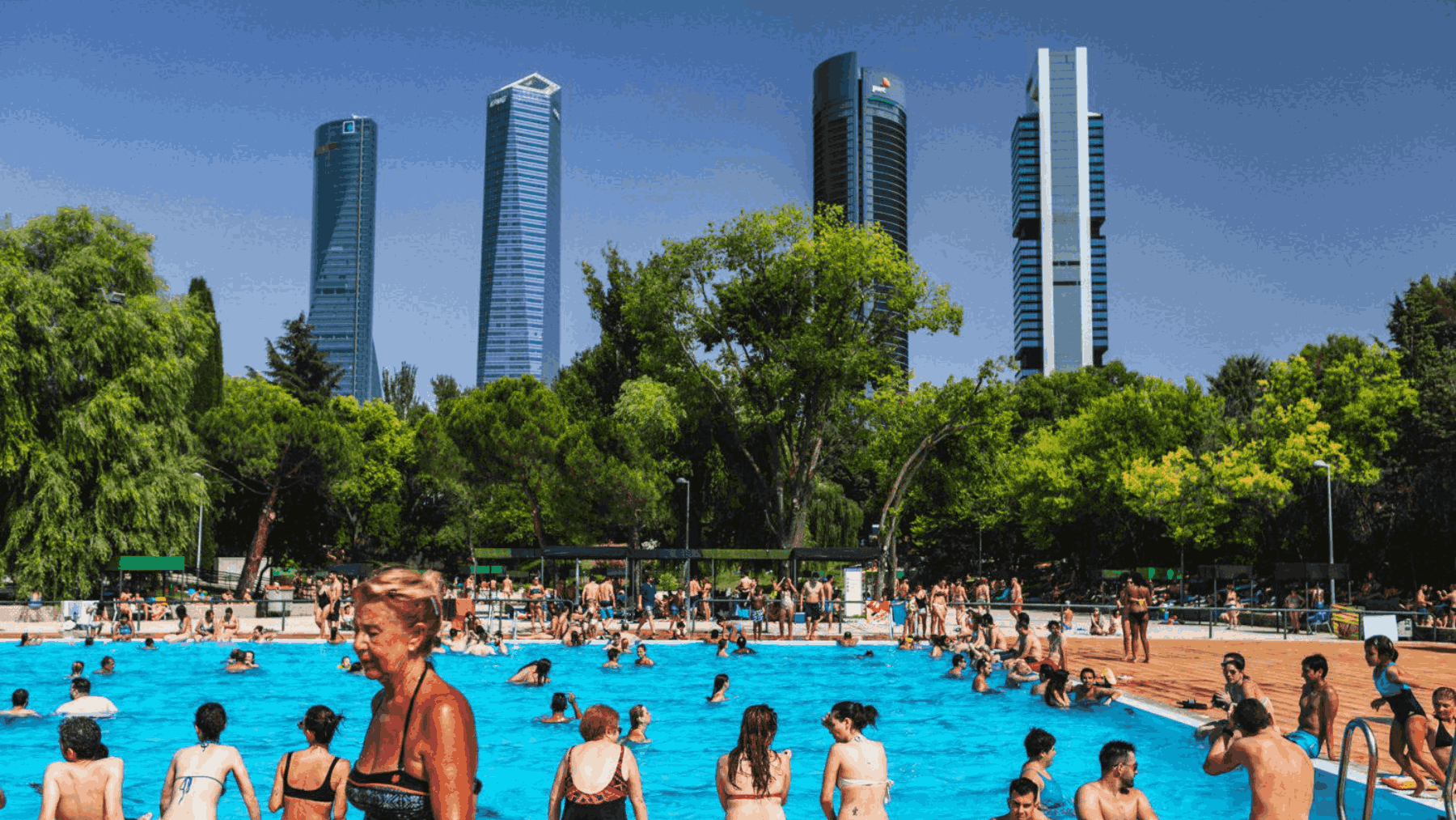 Piscina municipal Madrid