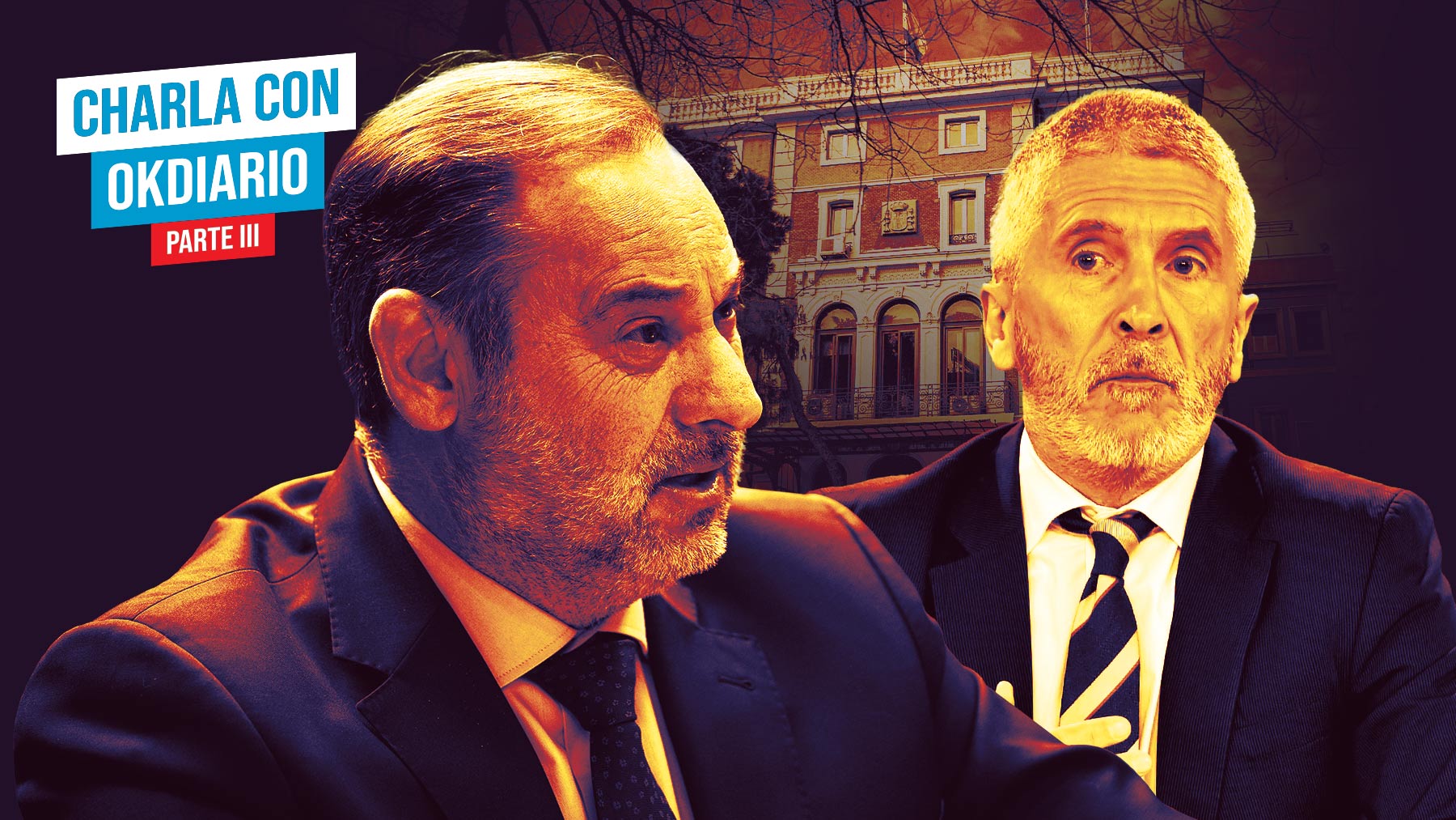 José Luis Ábalos y Fernando Grande-Marlaska.