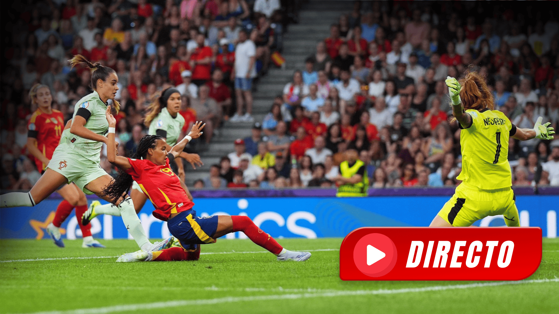 españa portugal en vivo hoy