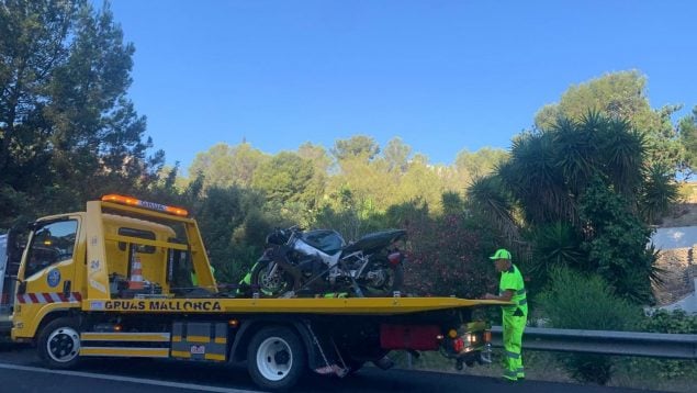 motorista grave túnel génova