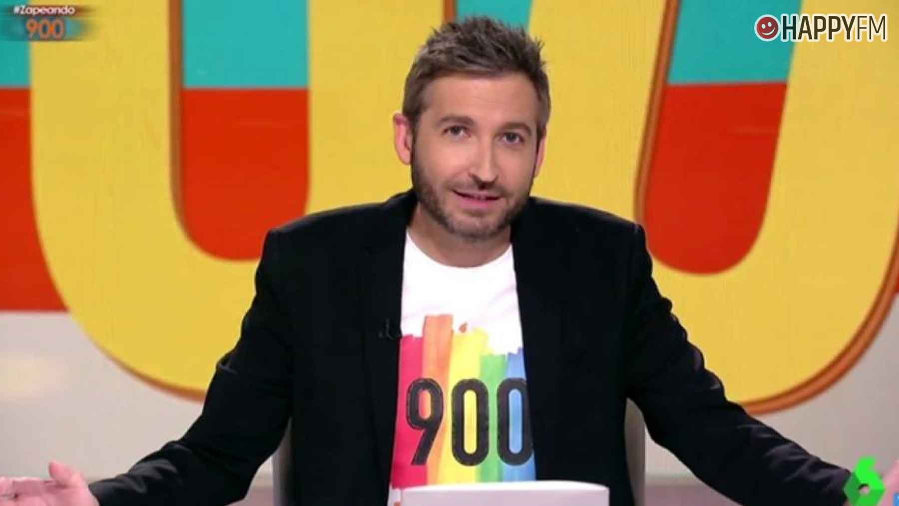 Frank Blanco durante su etapa como presentador de Zapeando (Atresmedia).