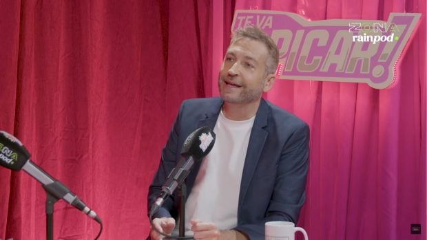 Frank Blanco en una entrevista en el podcast Te va a picar (YouTube).